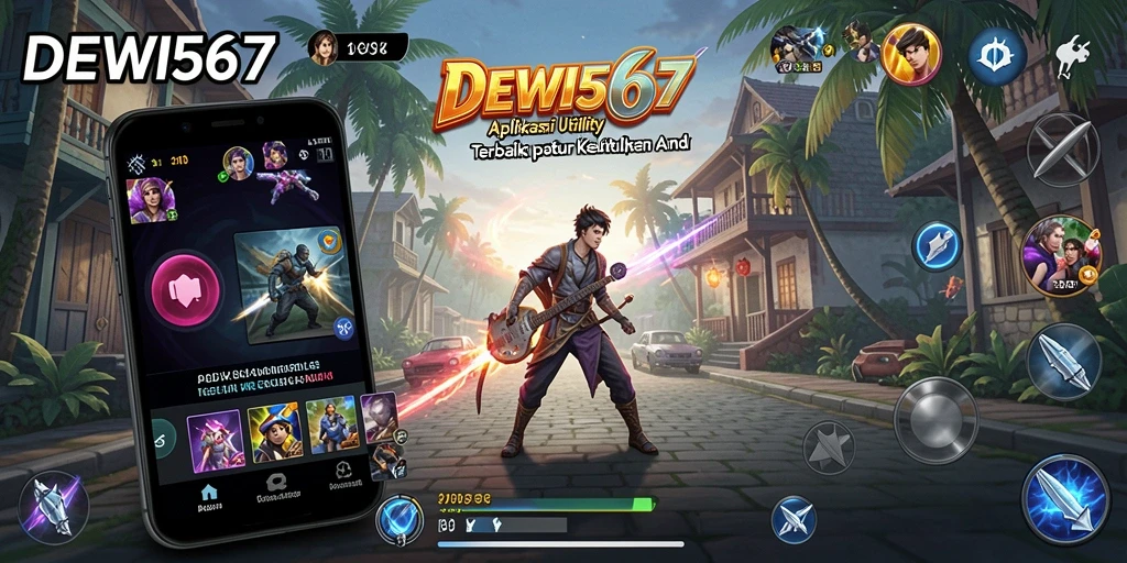 Tampilan utuh DEWI567 dengan fungsionalitas Utility yang menonjol.